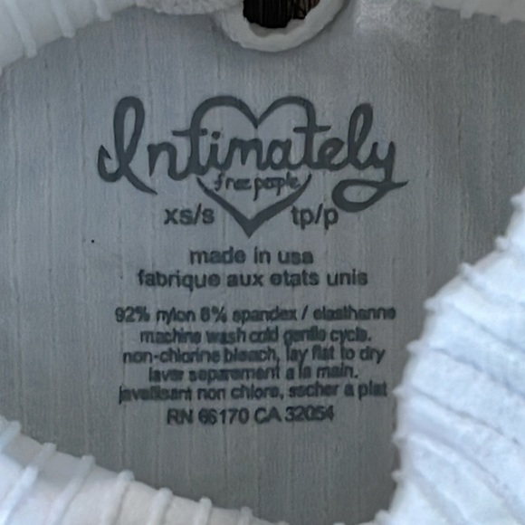 Free People Intimately White Ribbed Top - Picture 7 of 10